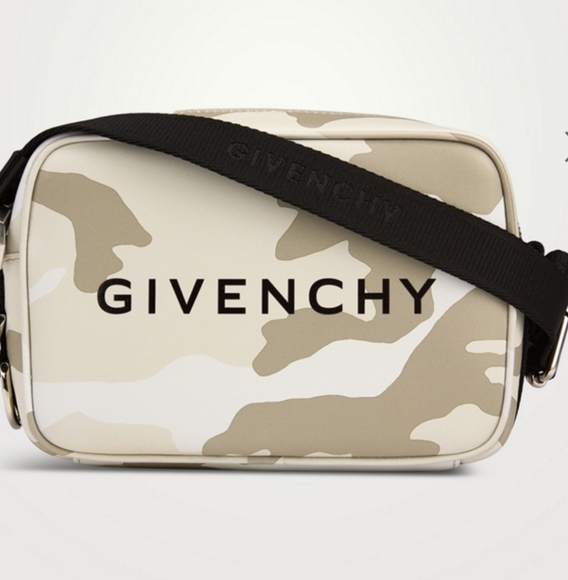 G-Essentials Leather Camera Bag InCamo Print - Picture 1 of 10
